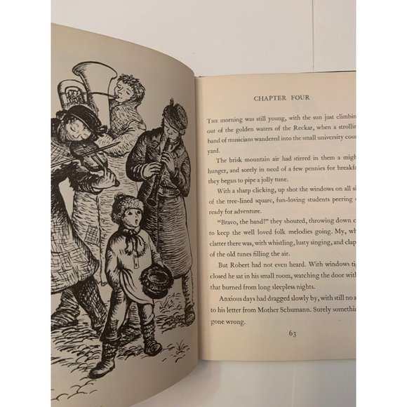 Robert Schumann and Mascot Ziff by Opal Wheeler first edition 1947 - Picture 9 of 11